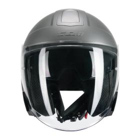 Jet Helm CGM 136A RNA Mono Poliertes Satin-Anthrazit
