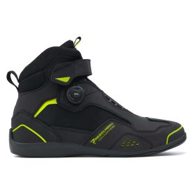 Stivali moto uomo REBELHORN SPARK II neri/giallo fluo