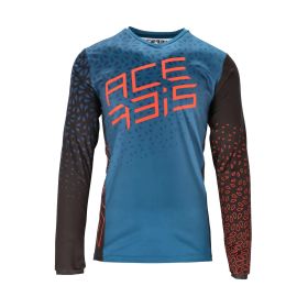 Trikot ACERBIS MTB WINTERFELL blau/schwarz