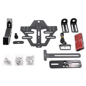 Support de plaque d'immatriculation universel CE T4TUNE