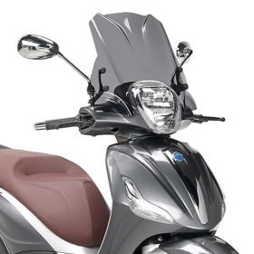 GIVI rauchige Windschutzscheibe 29x45cm für PIAGGIO BEVERLY/ST