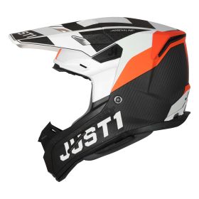 CASQUE TOUT TERRAIN JUST1 J22 ADRENALINE CARBON ORANGE