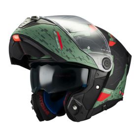 Casco modulare MT HELMETS ATOM 2 SV HIGHLANDS C6 MATT
