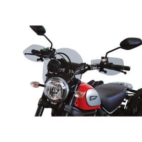 ISOTTA Handprotektoren in leichtem Rauch für DUCATI
