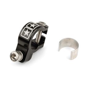 STAGE6 CNC Aluminum Exhaust Clamp Black