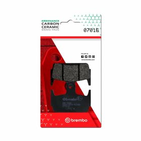 Plaquettes de frein BREMBO paire Carbon Ceramic 07016