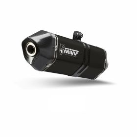 MIVV Speed Edge Black Slip-on Double Échappement Approuvé pour SUZUKI GSX-R 1300 Hayabusa