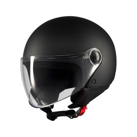 Casco jet MT HELMETS STREET S PURE A1 MATT
