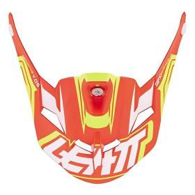 LEATT motorcycle helmet visor for GPX helmet orange/yellow/white size M
