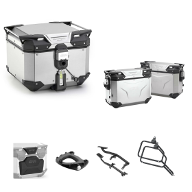 GIVI EVO SMART Aluminum Top Case 42/37L for MOTO GUZZI STELVIO