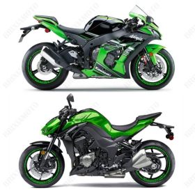 IRIDEA DESIGN BR-1717YE00008 Motorcycle rim stickers