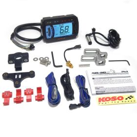 Contachilometri Koso Atv blu