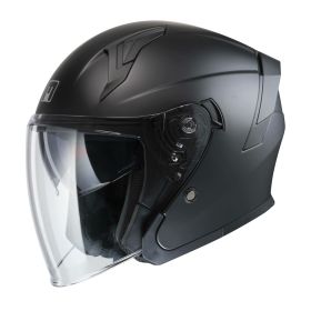 Casco Jet MPH MAXI Solid Nero Opaco