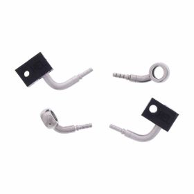 JMP 2 Bremsrohr-Kit HBF-7017-H Silber für Suzuki SV 650