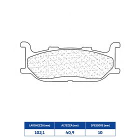 CL BRAKES 3058MSC Bremsbelag-Paar aus gesintertem Material für YAMAHA