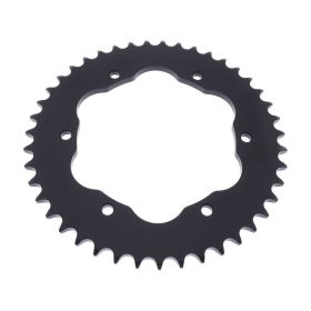 JT 43 Tooth 525 Pitch Black Sprocket for 758.50.29 Hub for Ducati