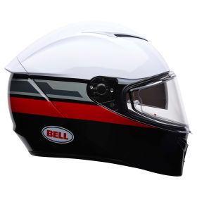 Casque intégral BELL Lithium Motion blanc rouge