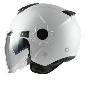 Casco Jet MPH DJ Solid Bianco Lucido