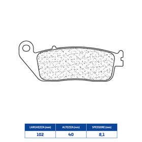 CL BRAKES 3003MSC Bremsbelagsatz gesinterte Verbindung