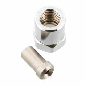 Raccordo tubo freno JMT filettatura interna mobile cromata TYP621 M10x1,25