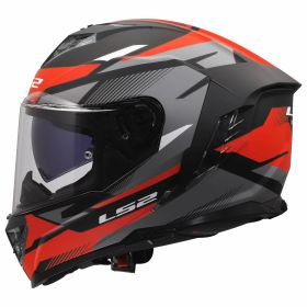Casco integrale LS2 FF818 STORM III KOMAI nero rosso