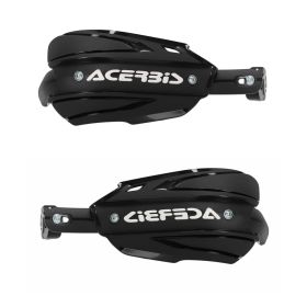 ACERBIS ENDURANCE-X Closed Handguards Black/White