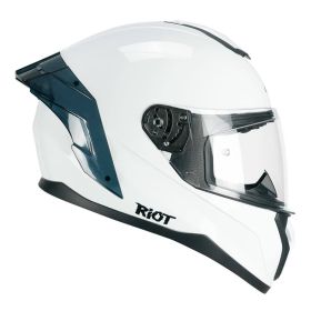 Casco Integrale CGM 330A RIOT Mono Bianco Lucido