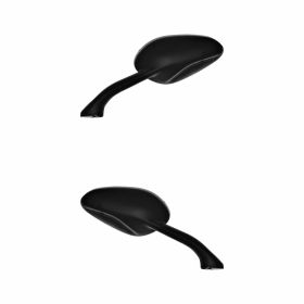 Coppia specchietti carena FAR 0293/0294 neri