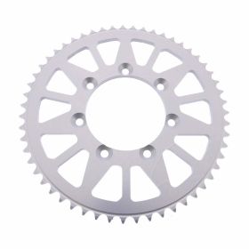 ESJOT Crown 55 Teeth Pitch 428 SI ESJ Silver Aluminum for Tm Racing MX