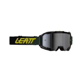 LEATT Velocity 4.5 Iriz Motocross goggles black green silver lens 50%