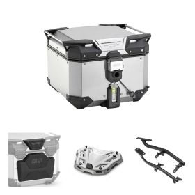 GIVI TREKKER OUTBACK EVO SMART Aluminum Top Case Kit 42L for YAMAHA MT07