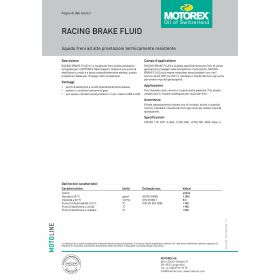 Olio freni racing MOTOREX 500 ml