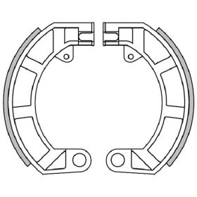Semelles de frein POLINI Racing D.150X24mm