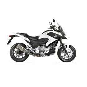 MIVV Silencieux Slip-on Homologué en Acier Inoxydable pour HONDA NC 700 S/X