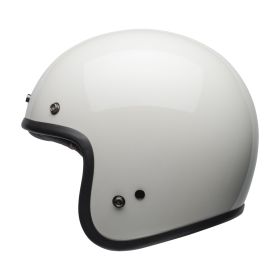 Casco jet cafe racer BELL Custom 500 bianco vintage