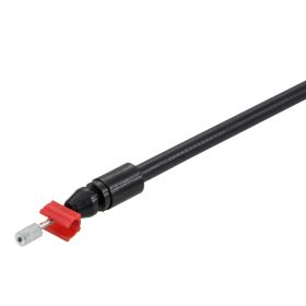 Câble de retenue de siège arrière PIAGGIO CM012851 noir pour Vespa Primavera/Sprint