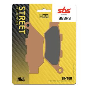 Plaquettes de frein SBS paire composé fritté 983HS pour BENELLI