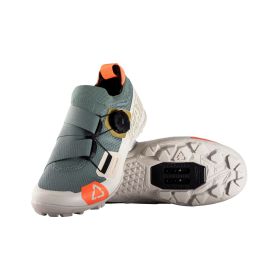 LEATT ProClip 8.0 Endurance MTB Shoes Mint Green RipStop Upper RideGrip Sole
