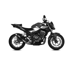 Marmitta Slip-on MIVV Oval omologata in carbonio per HONDA cb 500 f