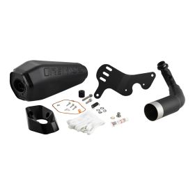 Marmitta racing 4T REMUS inox nero/arancio per Vespa GTS/GTS Super/GTV 310 HPE