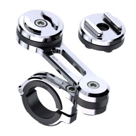 Fissaggio porta Smartphone sp moto mount pro chrome attacco al manubrio