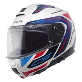 SCHUBERTH C5 Omega Modularer Helm weiß blau