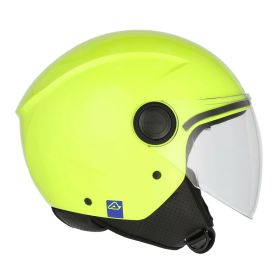 Casco jet ACERBIS Jet Brezza giallo fluo