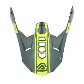 Visière ACERBIS grise/jaune pour casque AIRSTRIKE-C