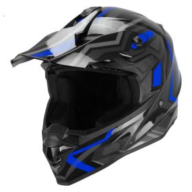 Crosshelm CGM 367G MUD-X FURY schwarz grau blau
