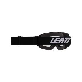 Masque cross LEATT Vizion 2.5s noir blanc lentille transparente 90%