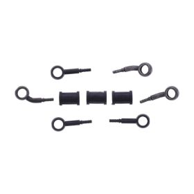 JMP 3 Bremsleitungs-Kit HBF-9685-V-MBK Schwarzstahl für Yamaha MT-07 700