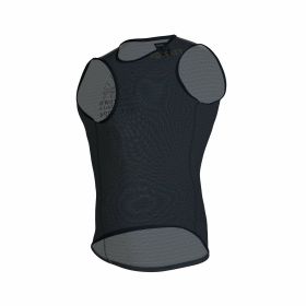LEATT débardeur sans manches pour VTT noir en mélange de fibres polymères et d'élasthanne
