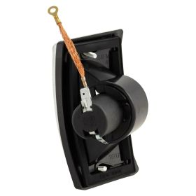 Freccia SIEM anteriore destra vetro bianco per Vespa PX80/200/PE
