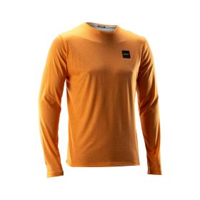LEATT Gravity 3.0 T-shirt technique MTB à manches longues jaune Lager respirante